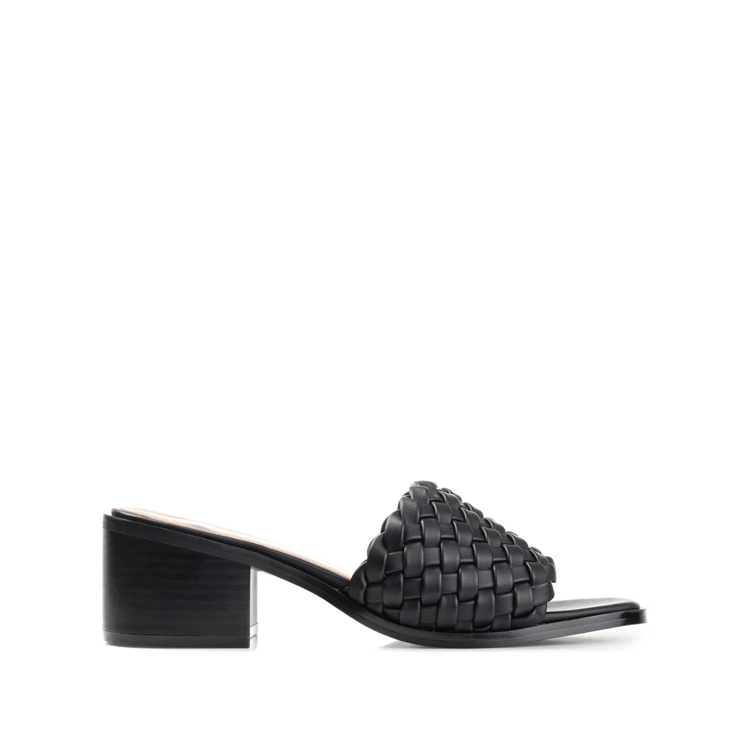 FYLICIA HEELED SANDALS IN FAUX LEATHER