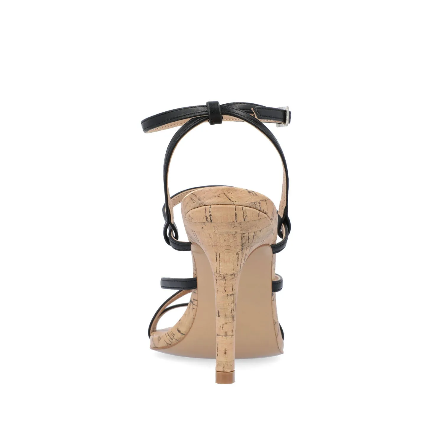 FYLISSA HEELED SANDALS IN FAUX LEATHER