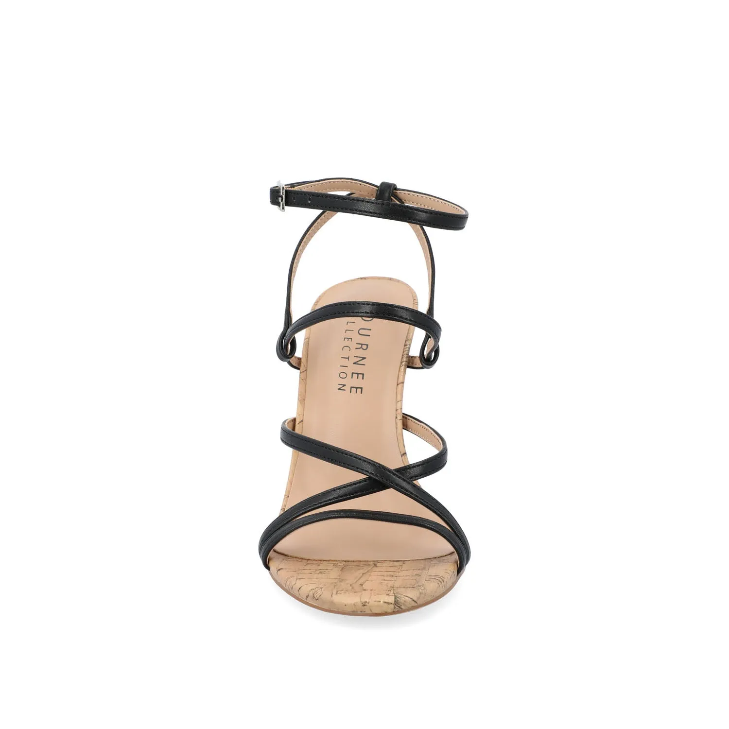 FYLISSA HEELED SANDALS IN FAUX LEATHER
