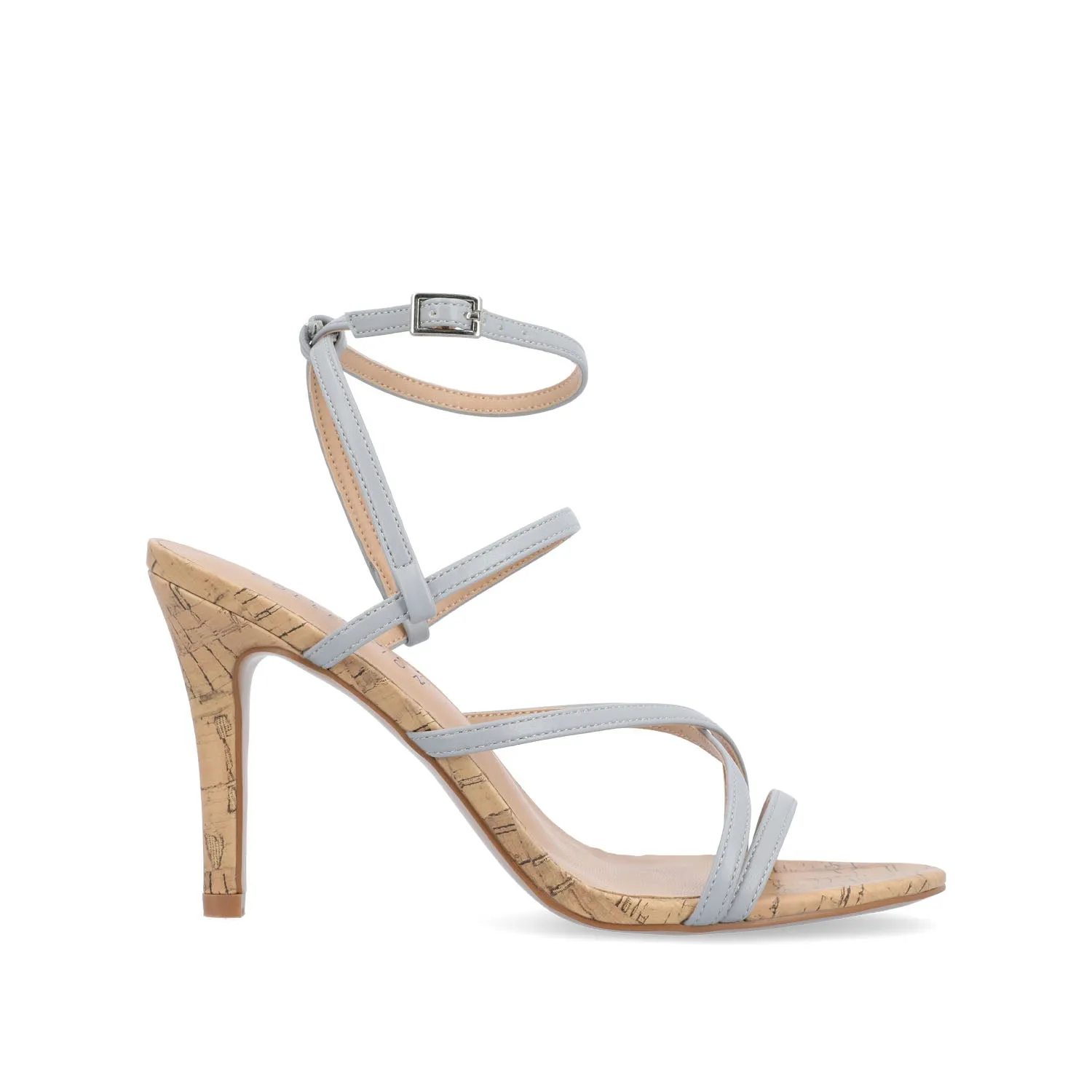 FYLISSA HEELED SANDALS IN FAUX LEATHER