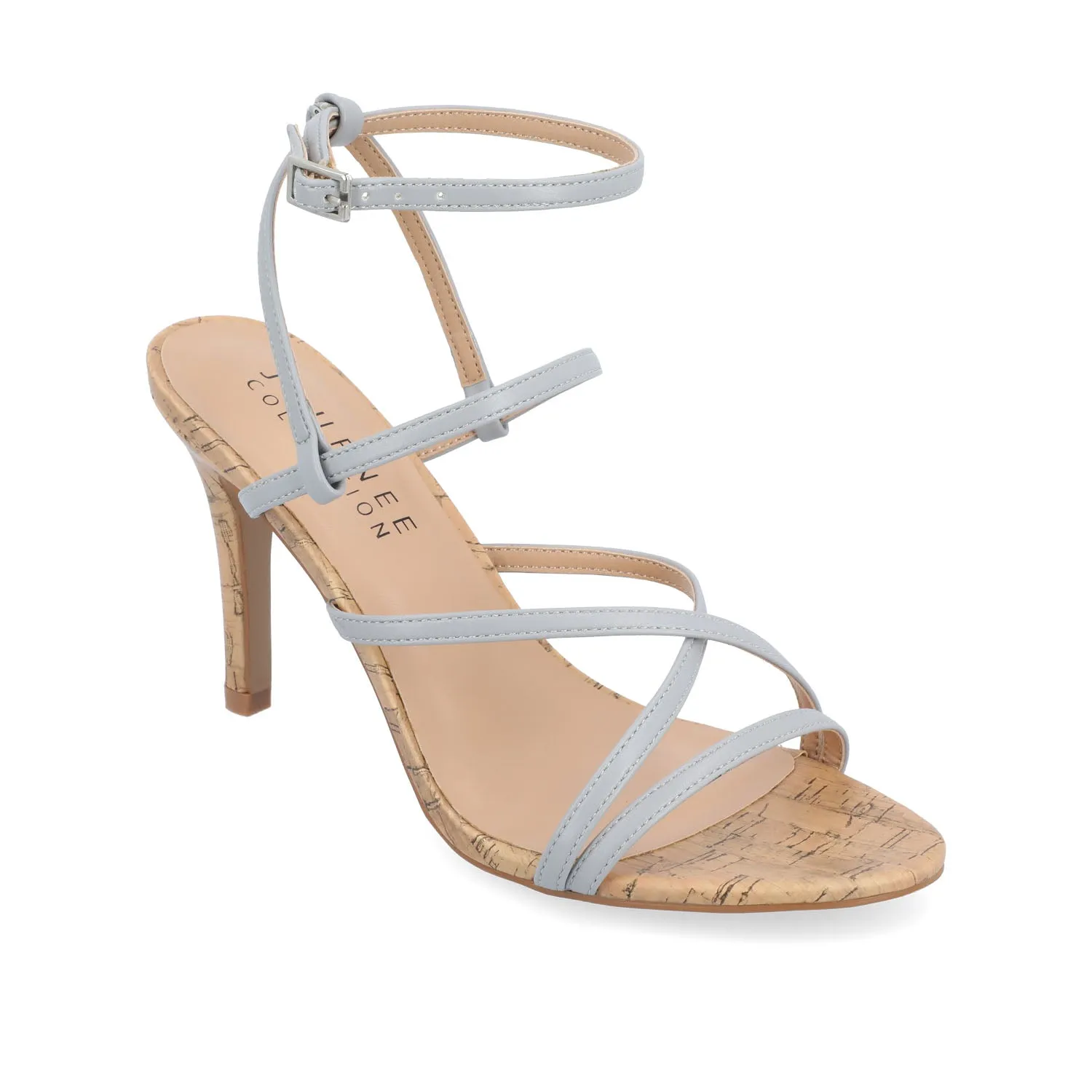 FYLISSA HEELED SANDALS IN FAUX LEATHER