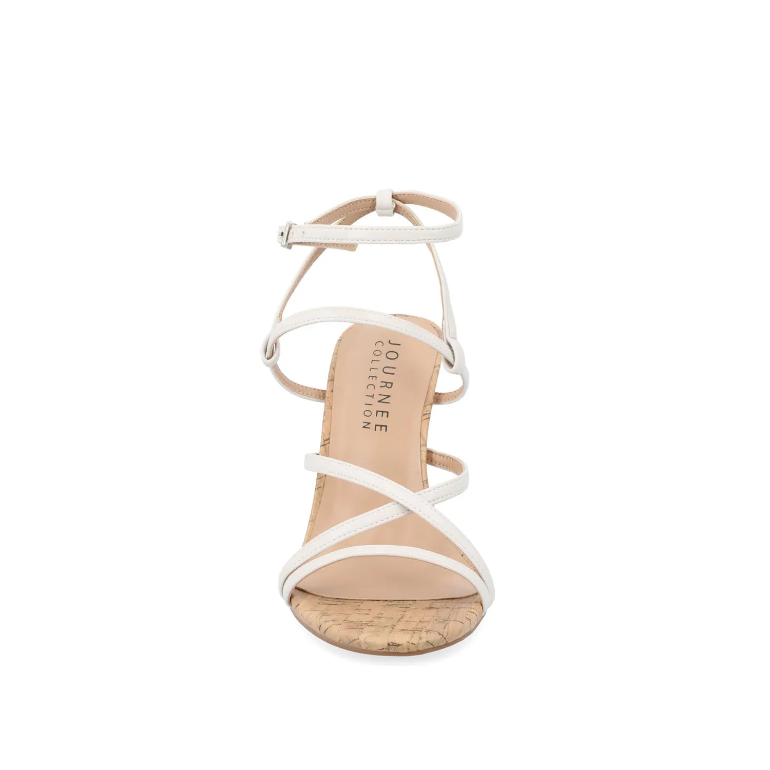 FYLISSA HEELED SANDALS IN FAUX LEATHER
