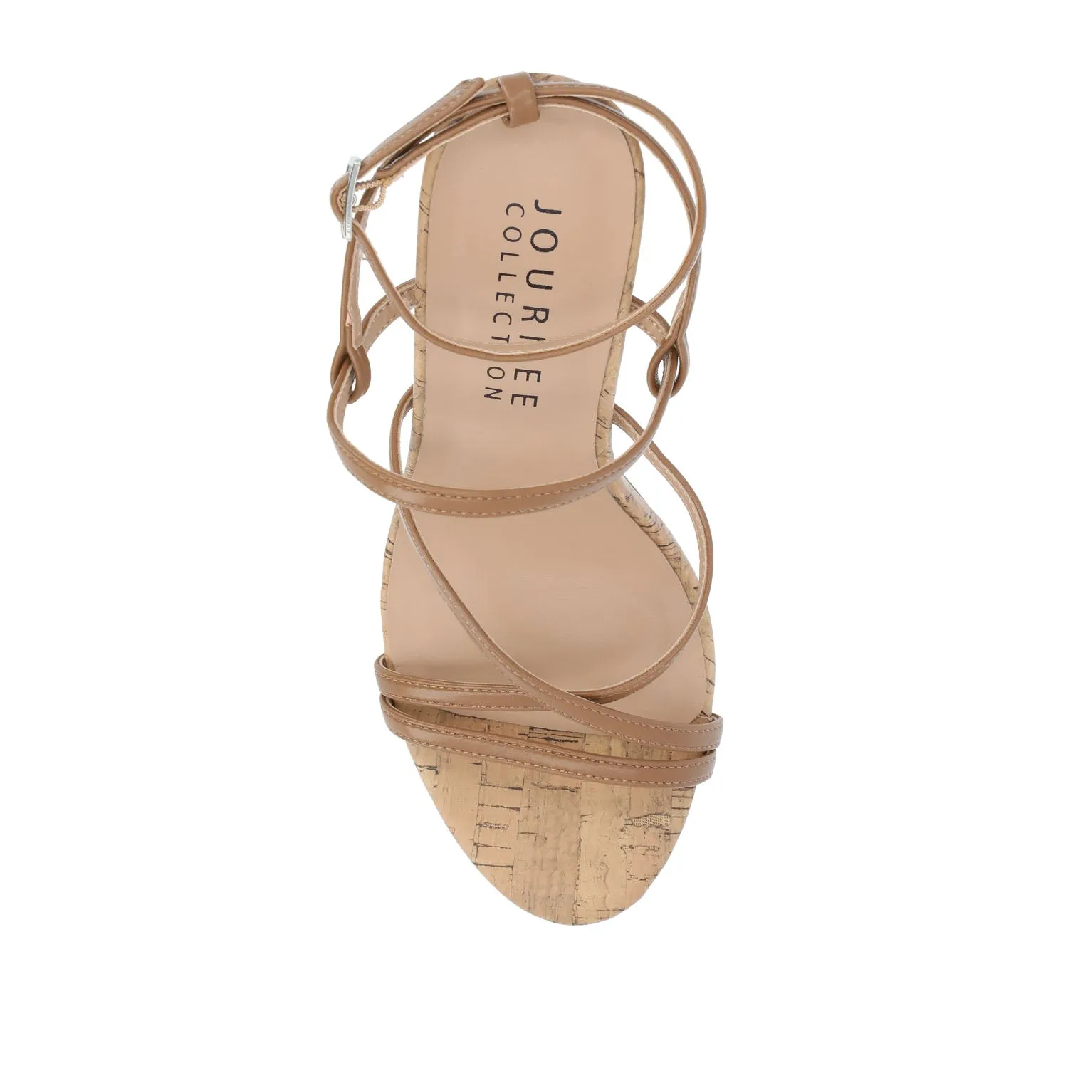 FYLISSA HEELED SANDALS IN FAUX LEATHER