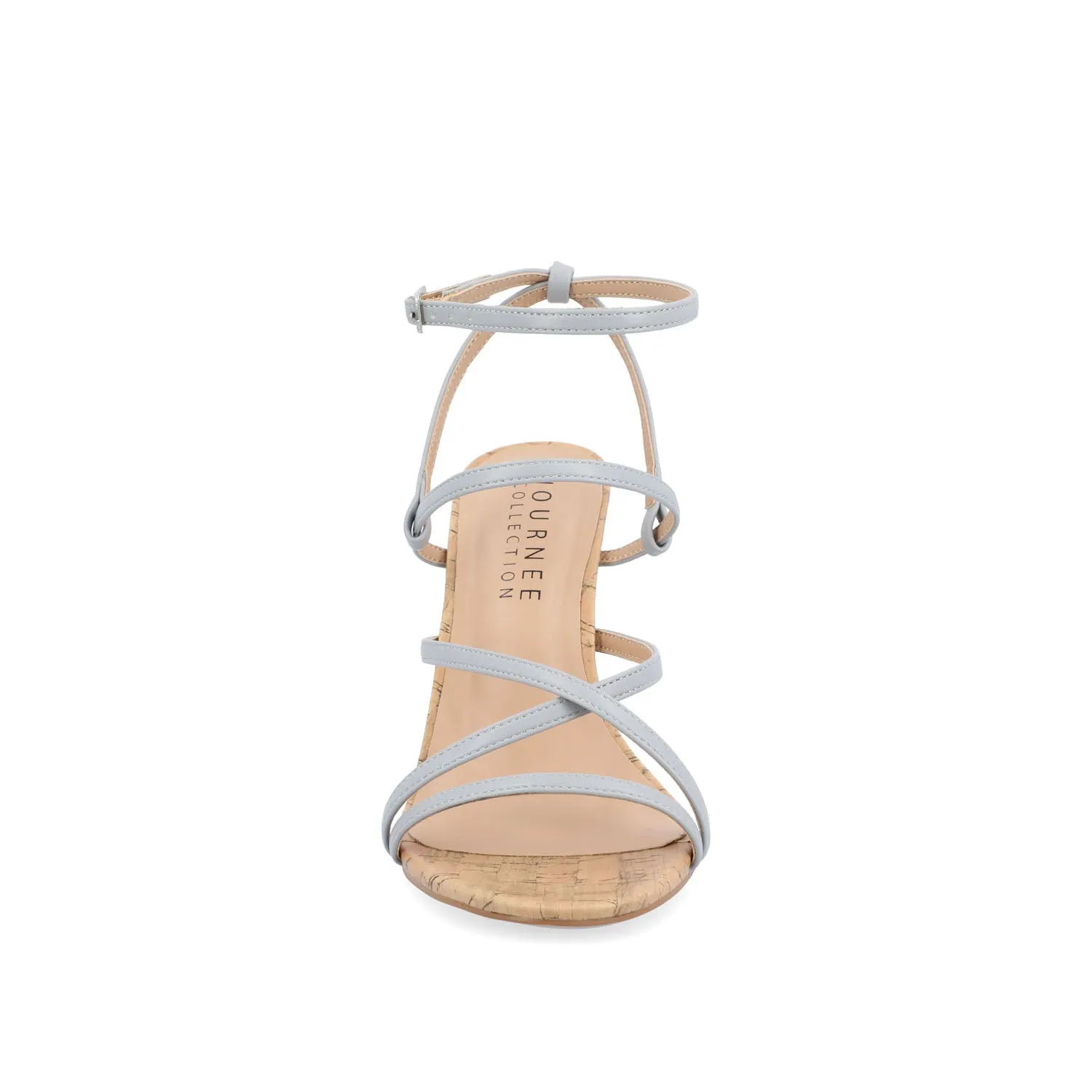 FYLISSA HEELED SANDALS IN FAUX LEATHER