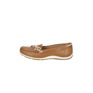 Geox D Vega Moc B Moccasins Leather Brown Colour For Women