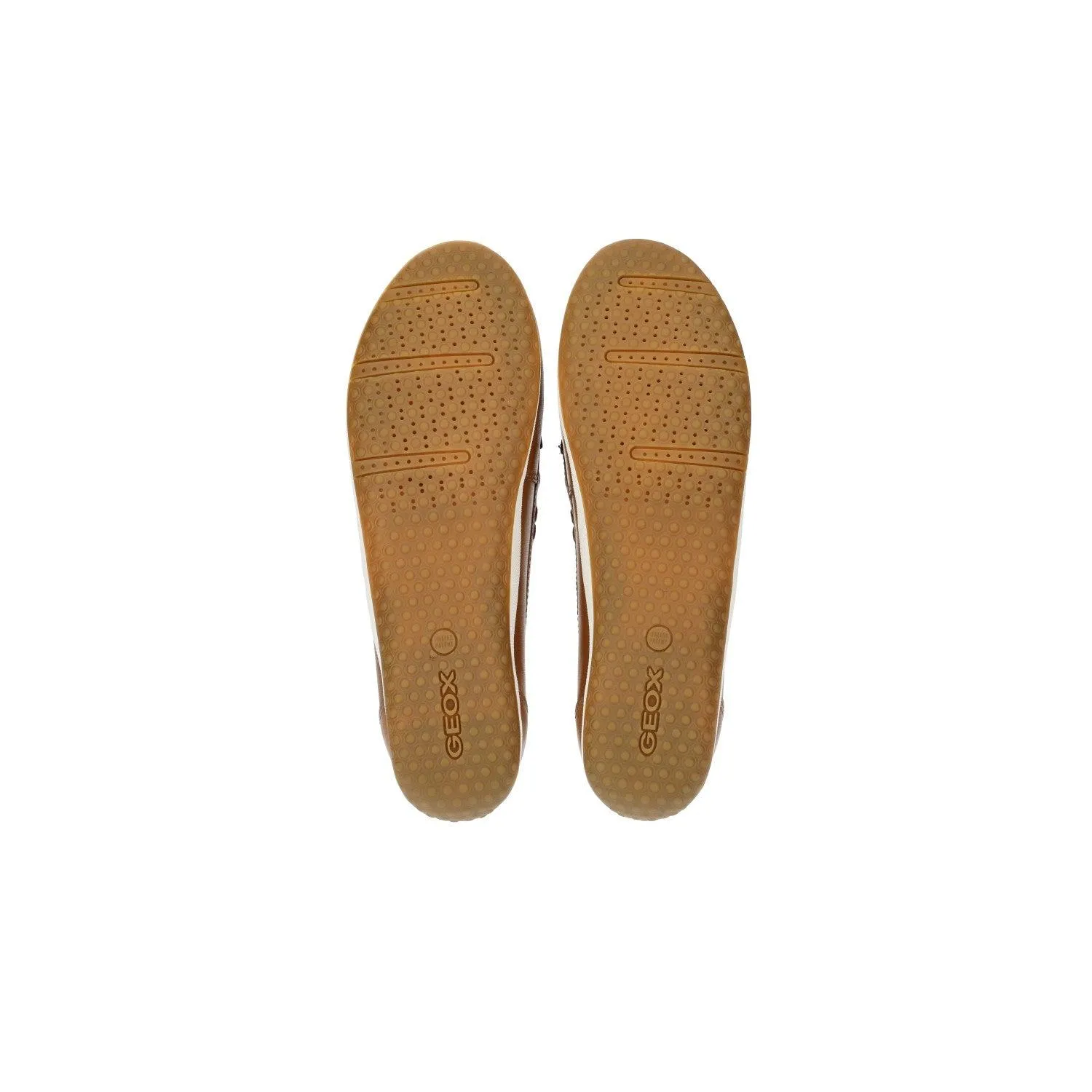 Geox D Vega Moc B Moccasins Leather Brown Colour For Women