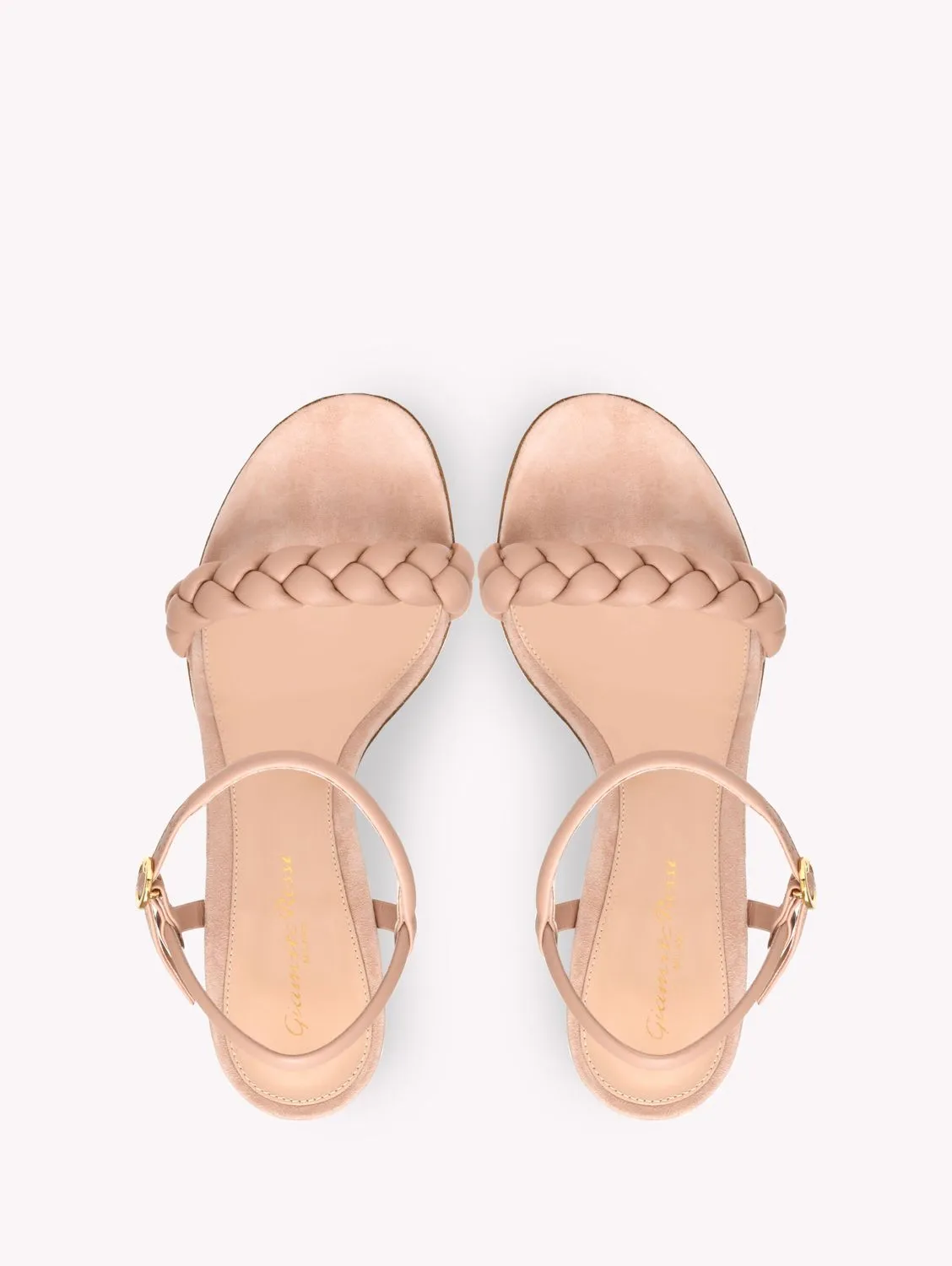 GIANVITO ROSSI Peach Sandals for Women - SS23 Collection
