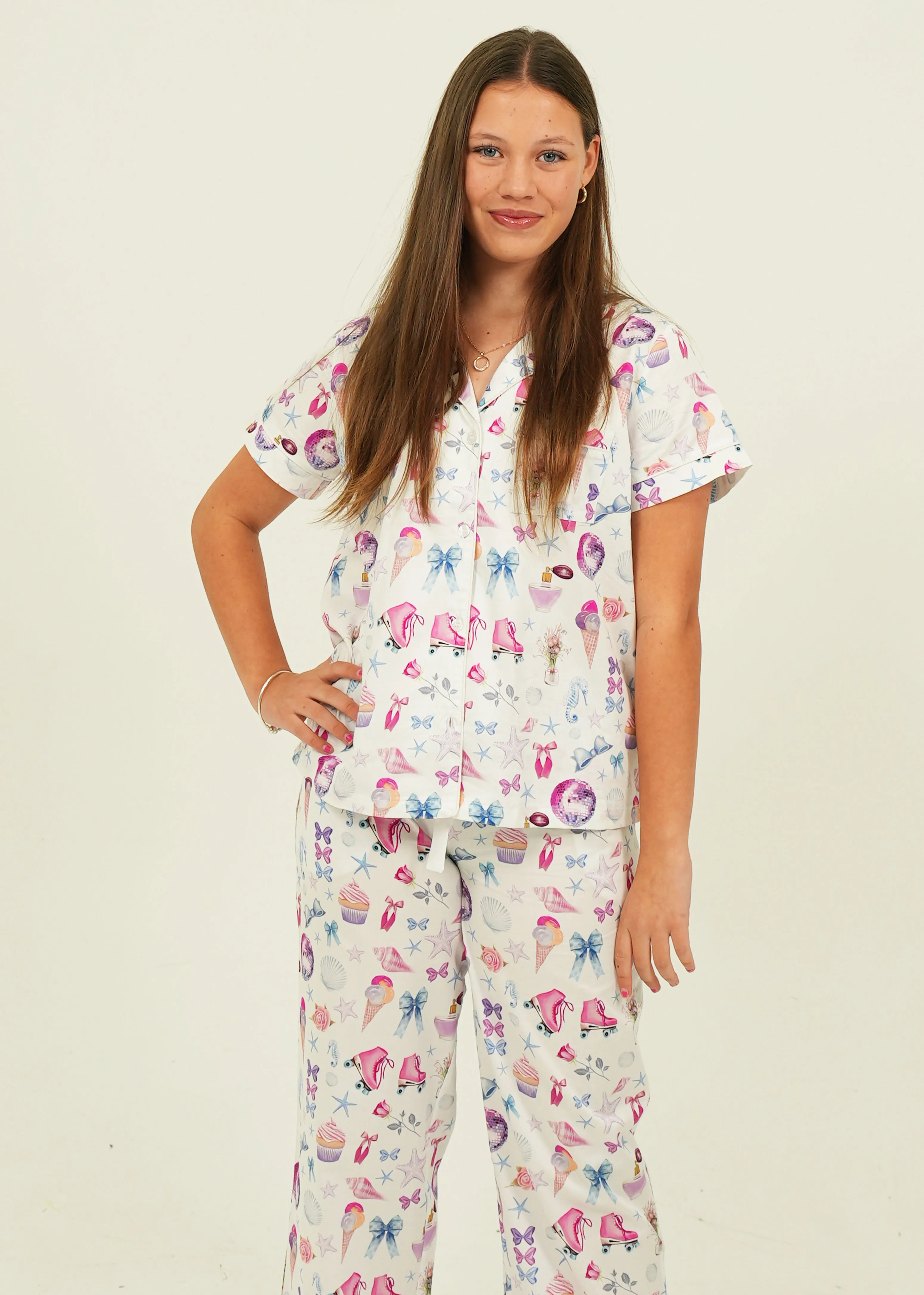 Girlhood Cotton Long PJ Set