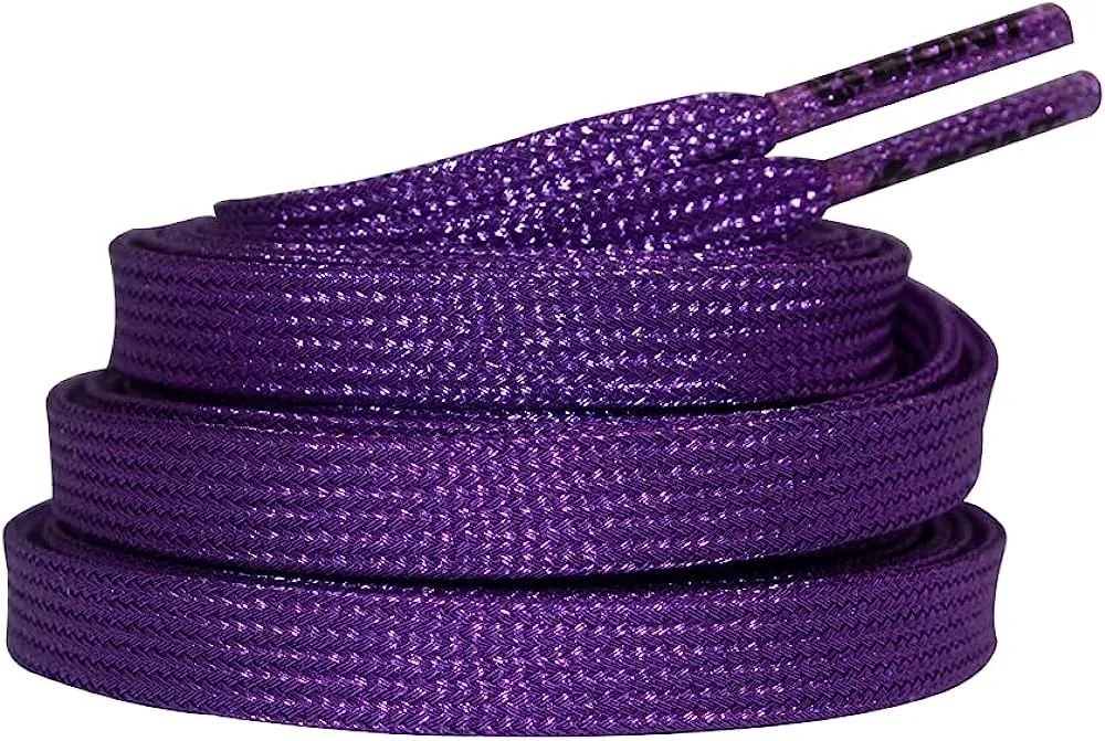 Glitter Purple Roller Skate Laces
