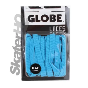 Globe Flat 150cm Laces - Blue