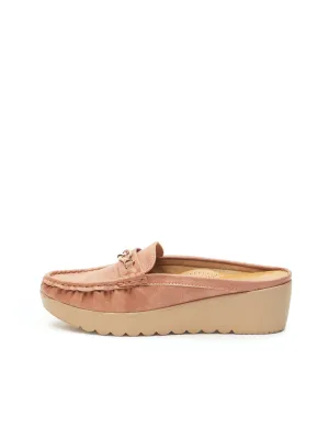 GOSSIP WOMENS PEACH MOCCASINS