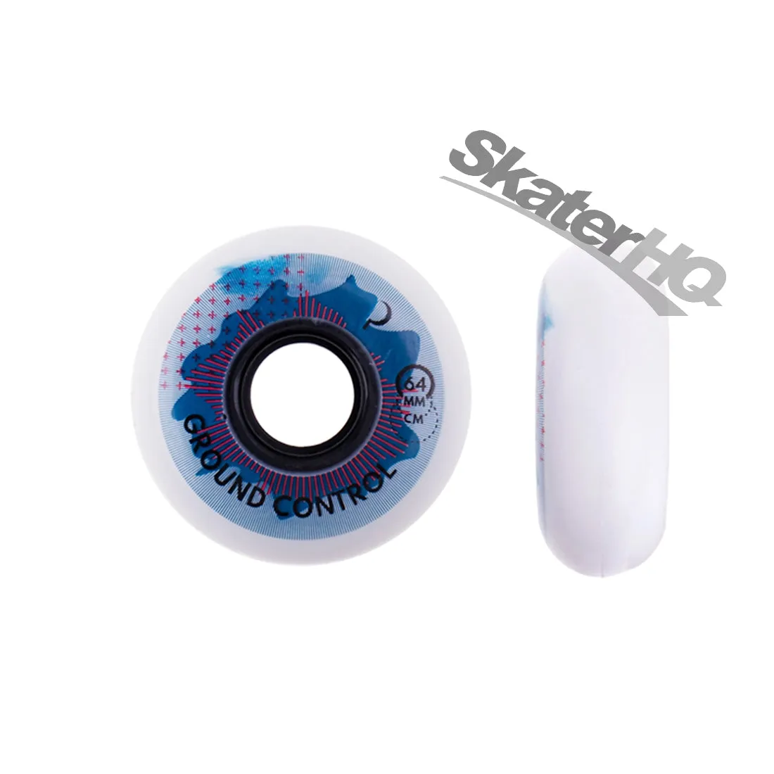 Ground Control Turbulence 64mm 90a 4pk - White