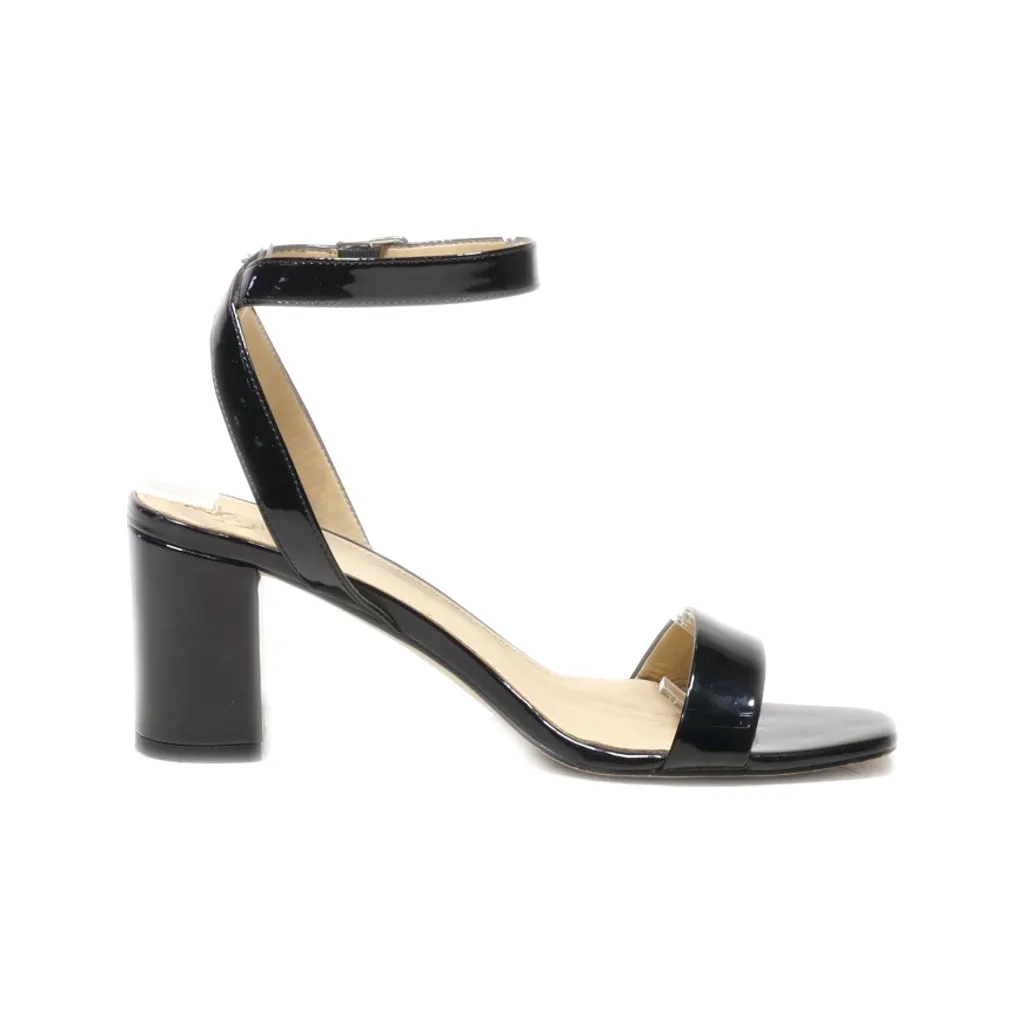Guess Mid-Heel Sandals Latex Black Colour For Women