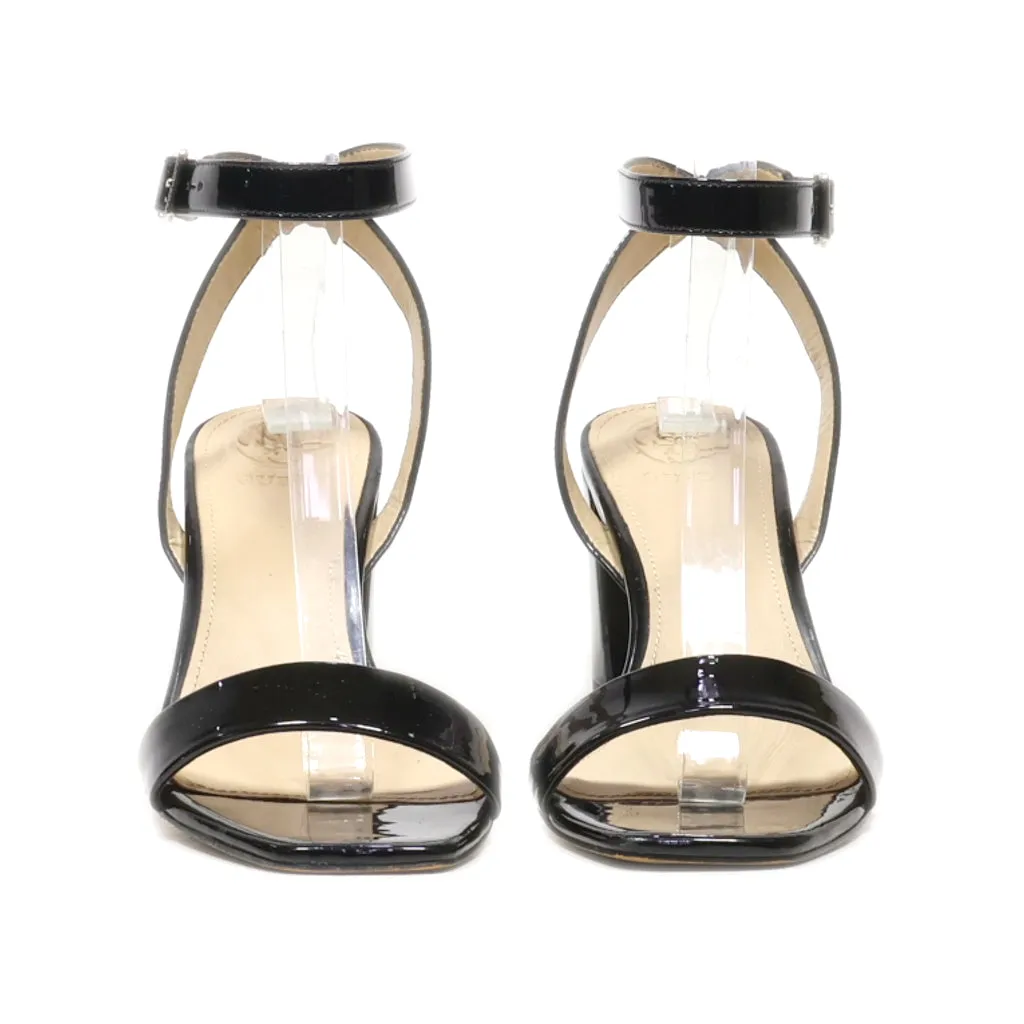 Guess Mid-Heel Sandals Latex Black Colour For Women
