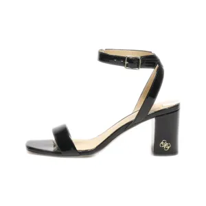 Guess Mid-Heel Sandals Latex Black Colour For Women