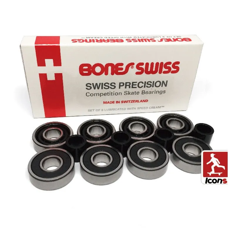 High-Speed 608 Bearings for Professional Double Roller Skateboard & Longboard - Supply Station