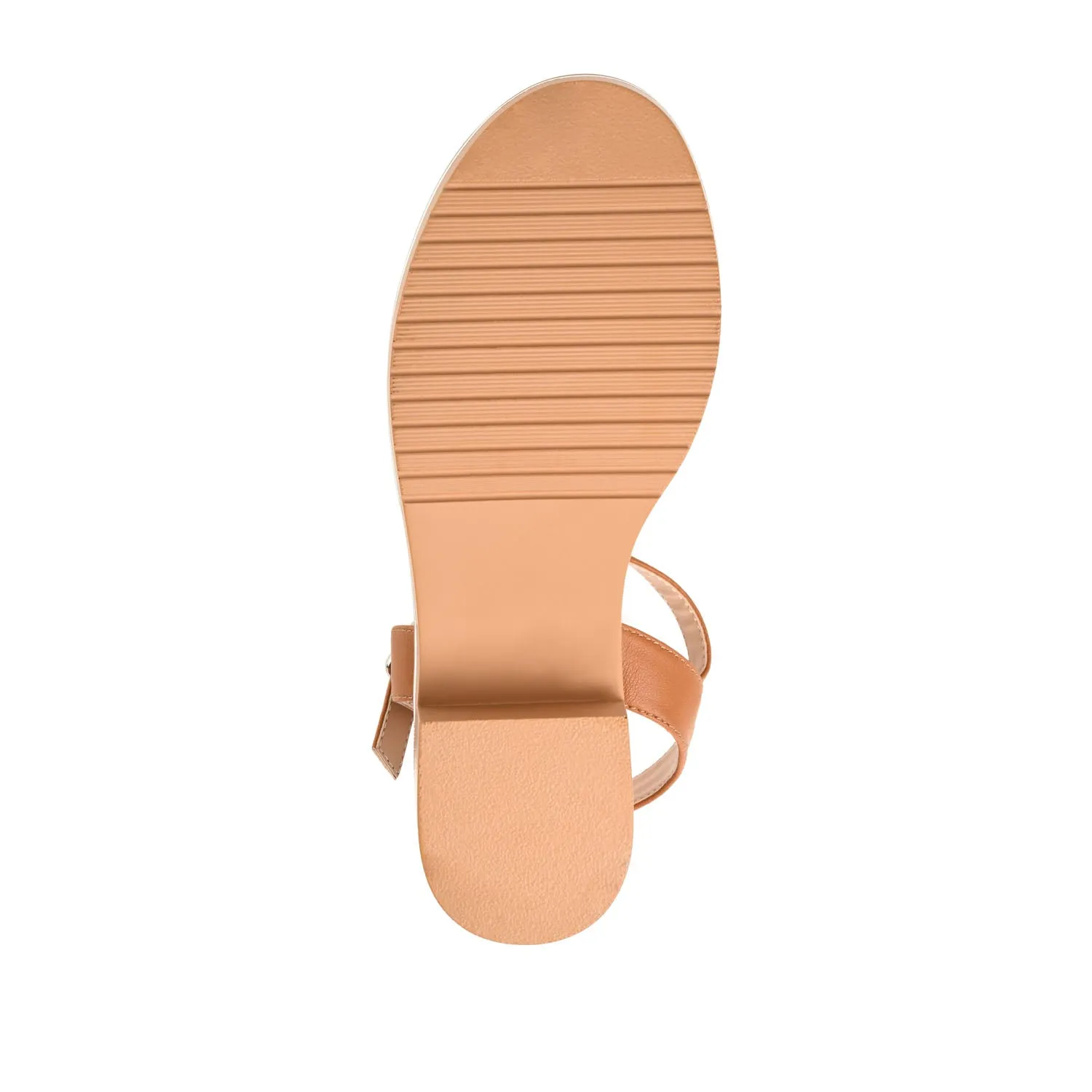 HILAREE HEELED SANDALS IN FAUX LEATHER
