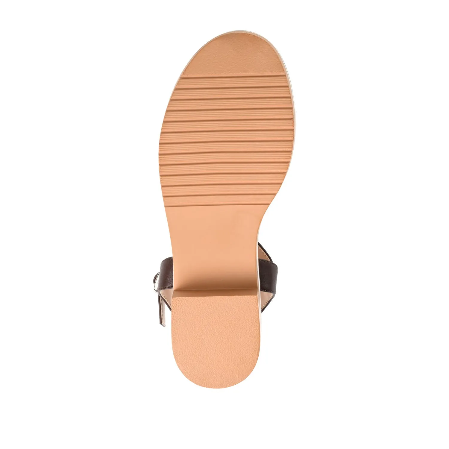 HILAREE HEELED SANDALS IN FAUX LEATHER