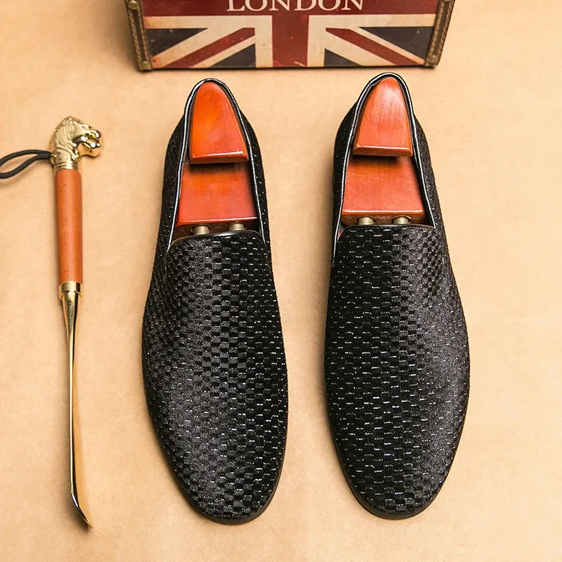 Hnzxzm Men's Casual Shoes Men's High Quality Loafers Men's Flat Shoes Fashion Men's Shoes Men's Driving Shoes Size 38-47