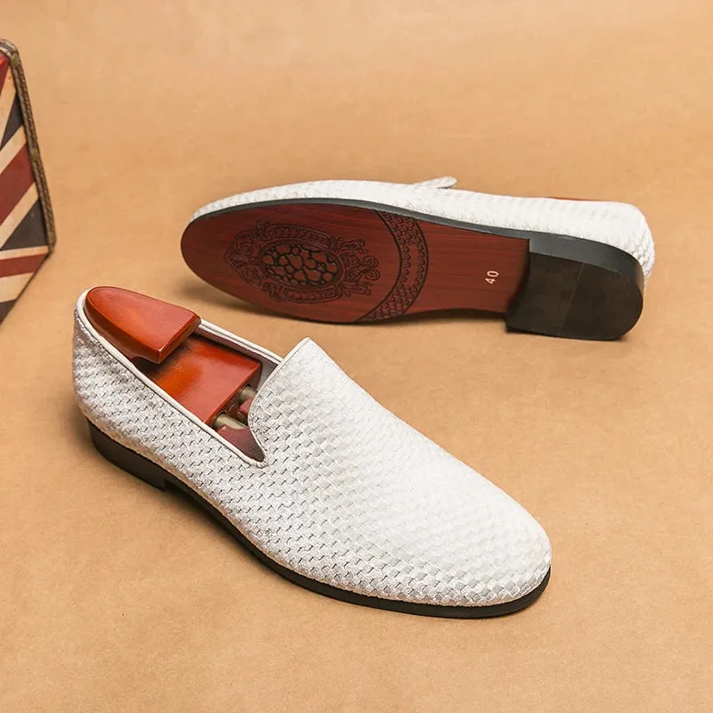 Hnzxzm Men's Casual Shoes Men's High Quality Loafers Men's Flat Shoes Fashion Men's Shoes Men's Driving Shoes Size 38-47