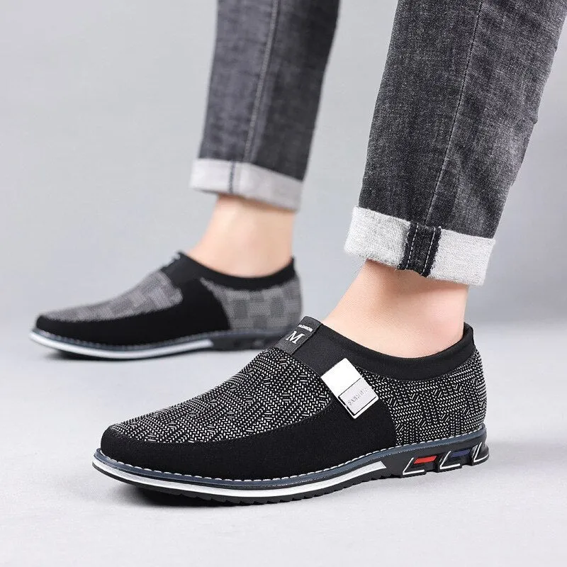 Hnzxzm NEW Fashion Men Casual Shoes Brand Mens Loafers Moccasins Breathable Slip on Driving Shoes Zapatos Hombe