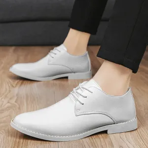 Hnzxzm New White Wedding Oxfords Men Dress Shoes Slip on Big Size 45 46 Driving Shoes Formal Dress Loafers Moccasins Shoes Men