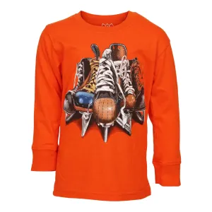 Hockey Skates Long Sleeve Tee