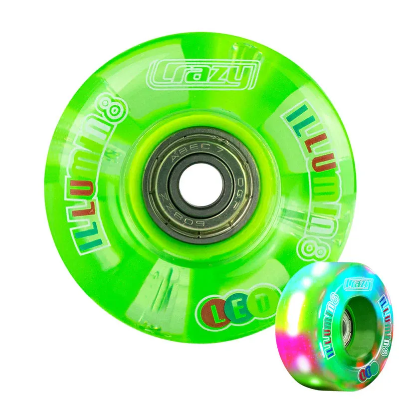 illumin8 - LED Light Up Roller Skate Quad Wheels
