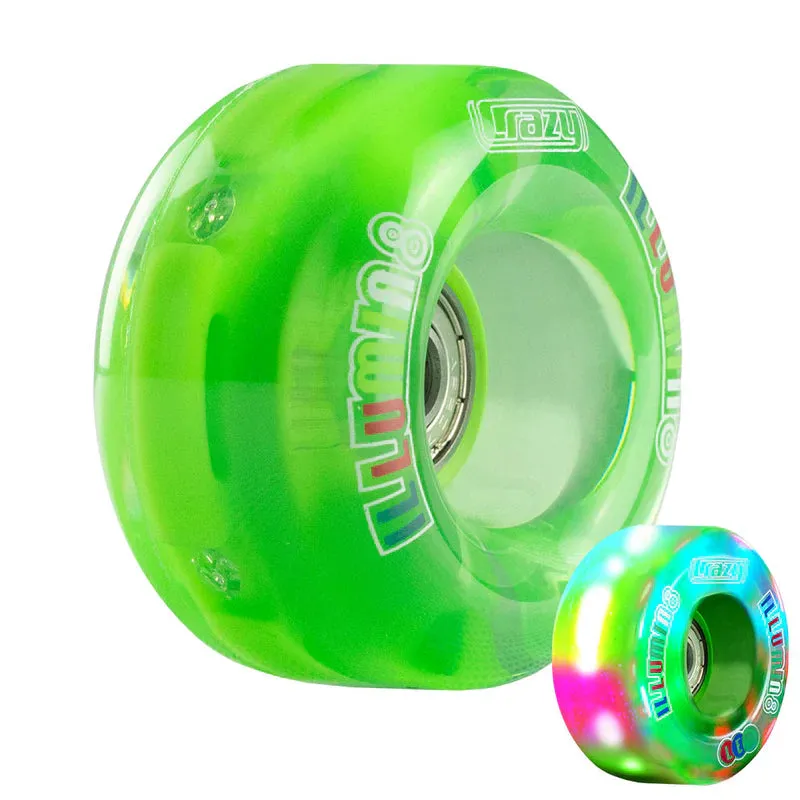 illumin8 - LED Light Up Roller Skate Quad Wheels