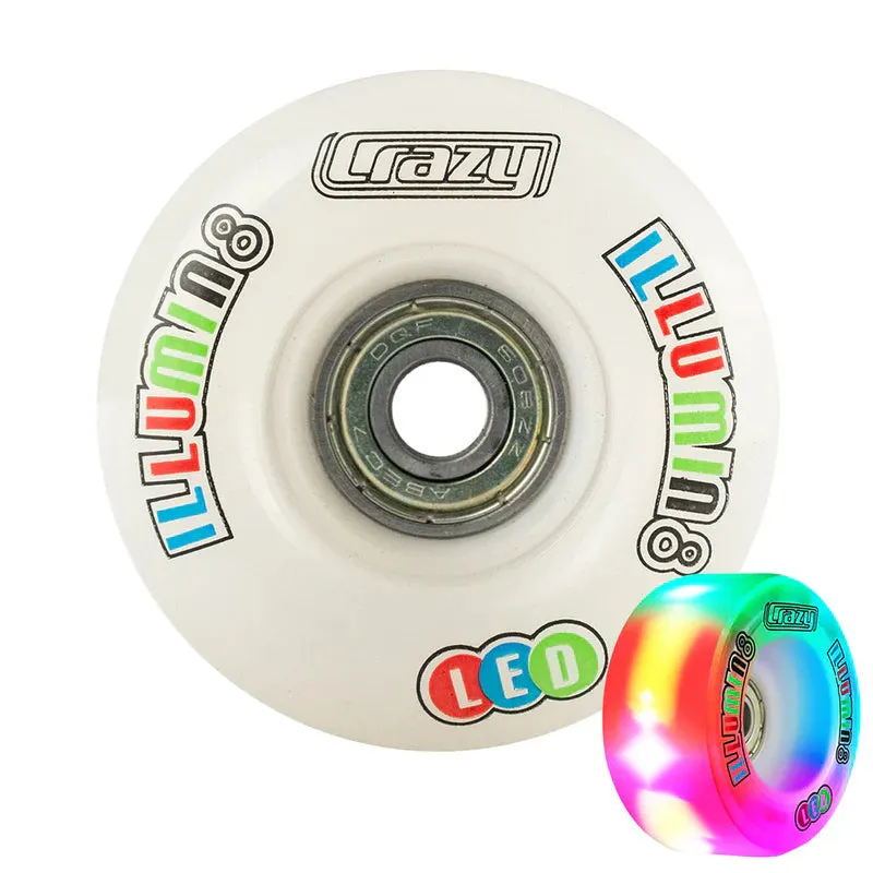 illumin8 - LED Light Up Roller Skate Quad Wheels