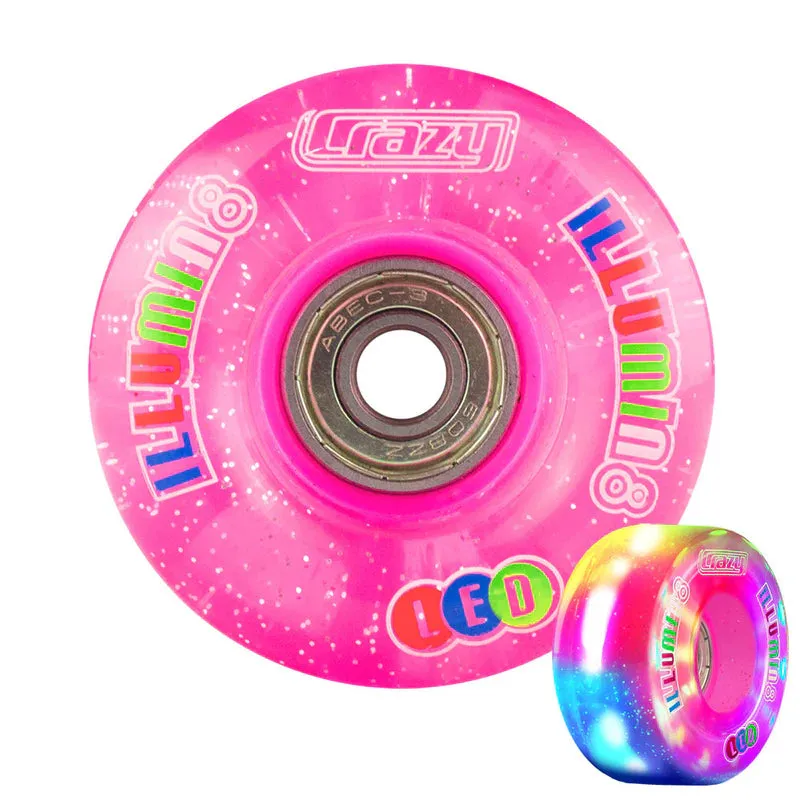 illumin8 - LED Light Up Roller Skate Quad Wheels