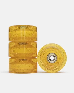 Impala Light-Up Wheels for Quad Skates - Gold