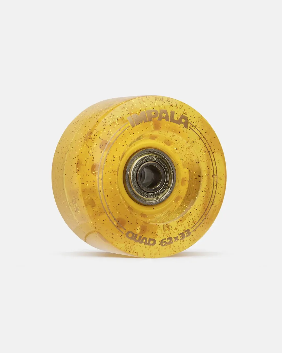 Impala Light-Up Wheels for Quad Skates - Gold