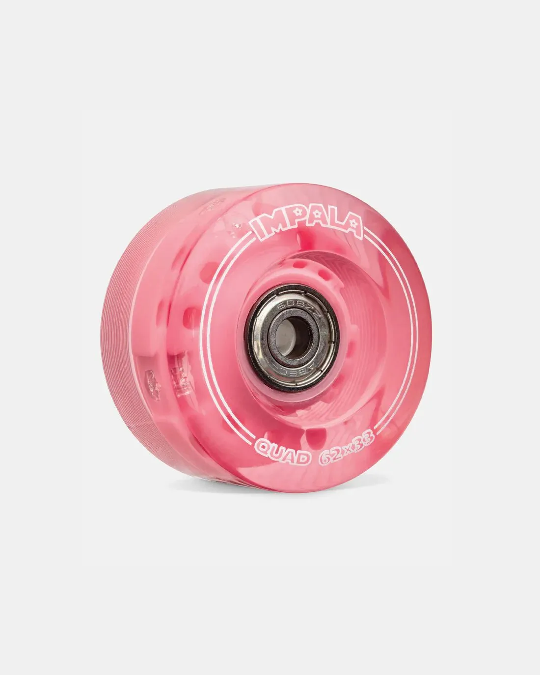 Impala Light-Up Wheels for Quad Skates - Pink