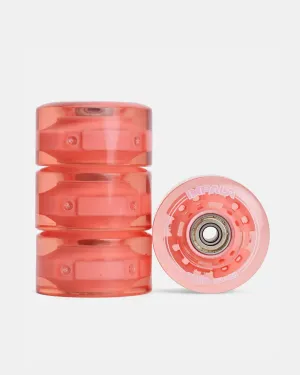 Impala Light-Up Wheels for Quad Skates - Pink
