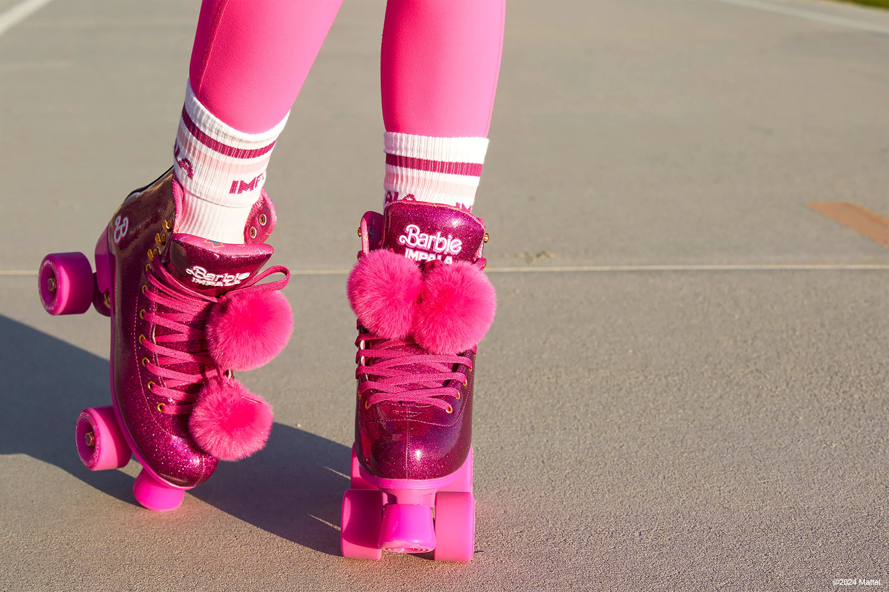 Impala Roller Skates - BARBIE PINK *Kid's Sizes*