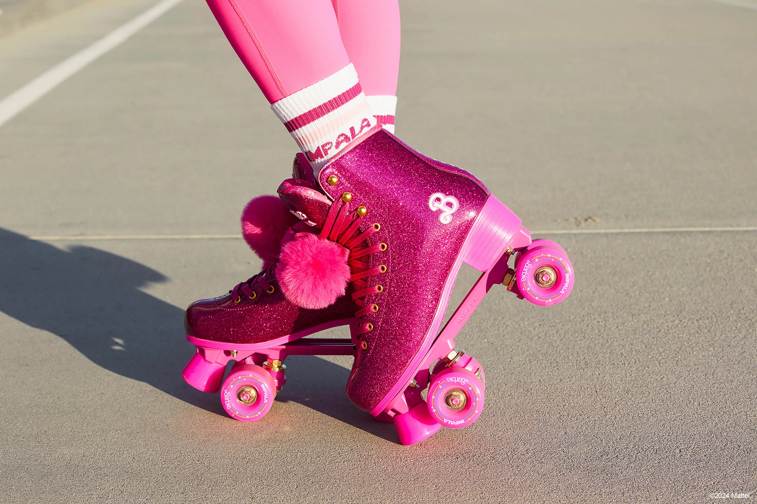 Impala Roller Skates - BARBIE PINK *Kid's Sizes*