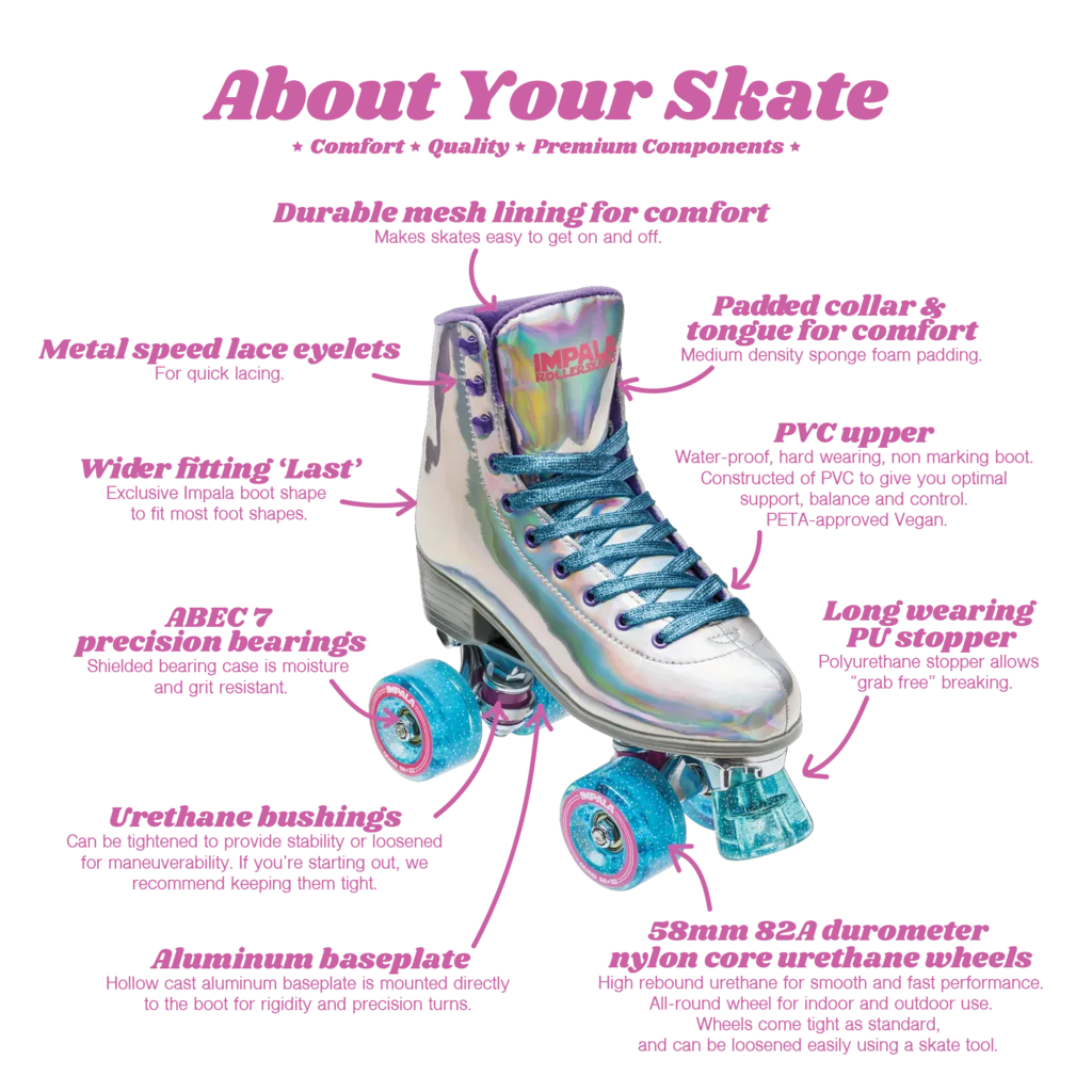 Impala Roller Skates (Holographic)