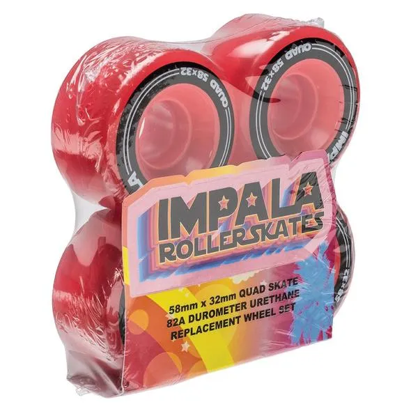 Impala Skate Quad Wheels 4pk