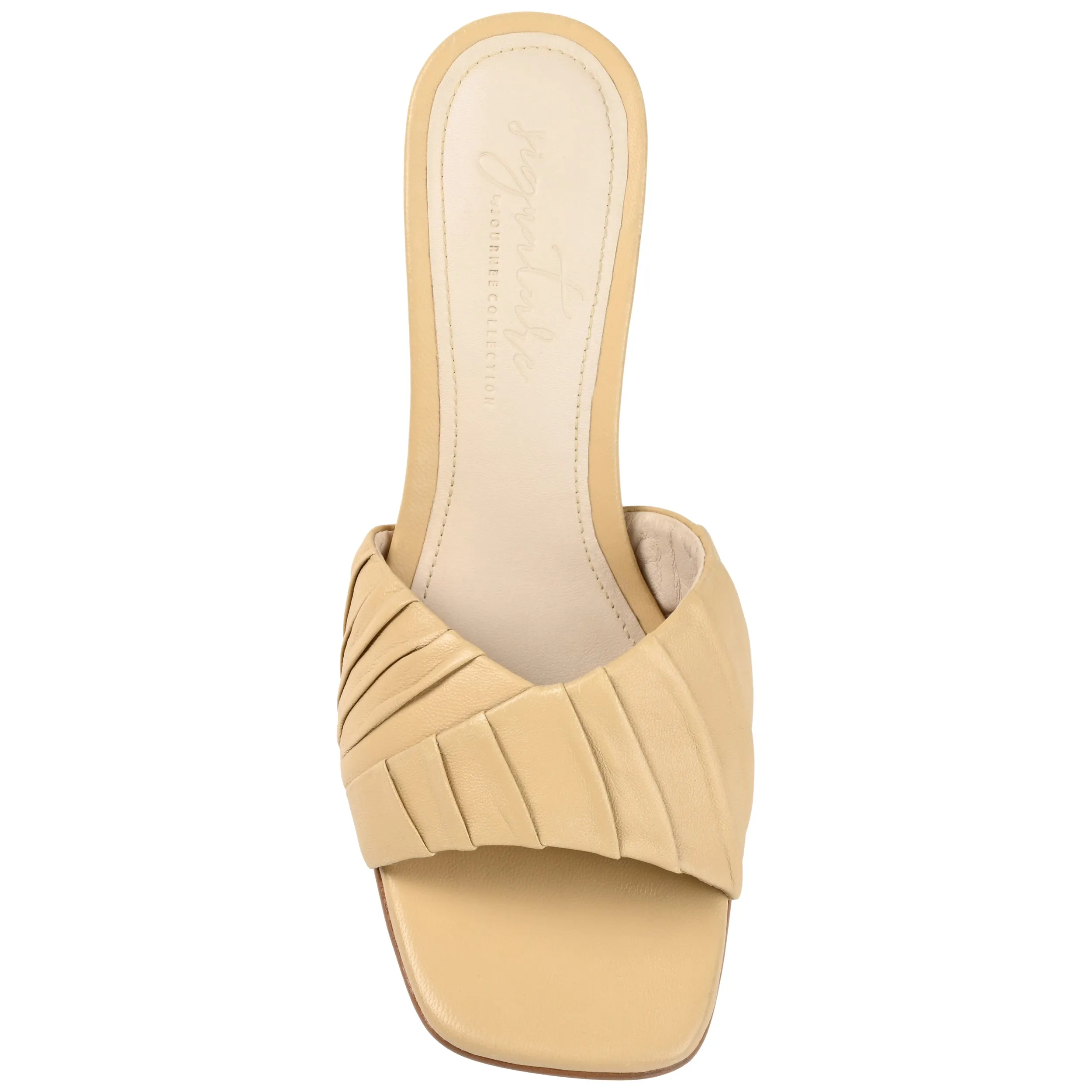 JULIETTE STILETTO HEEL MULES IN LEATHER