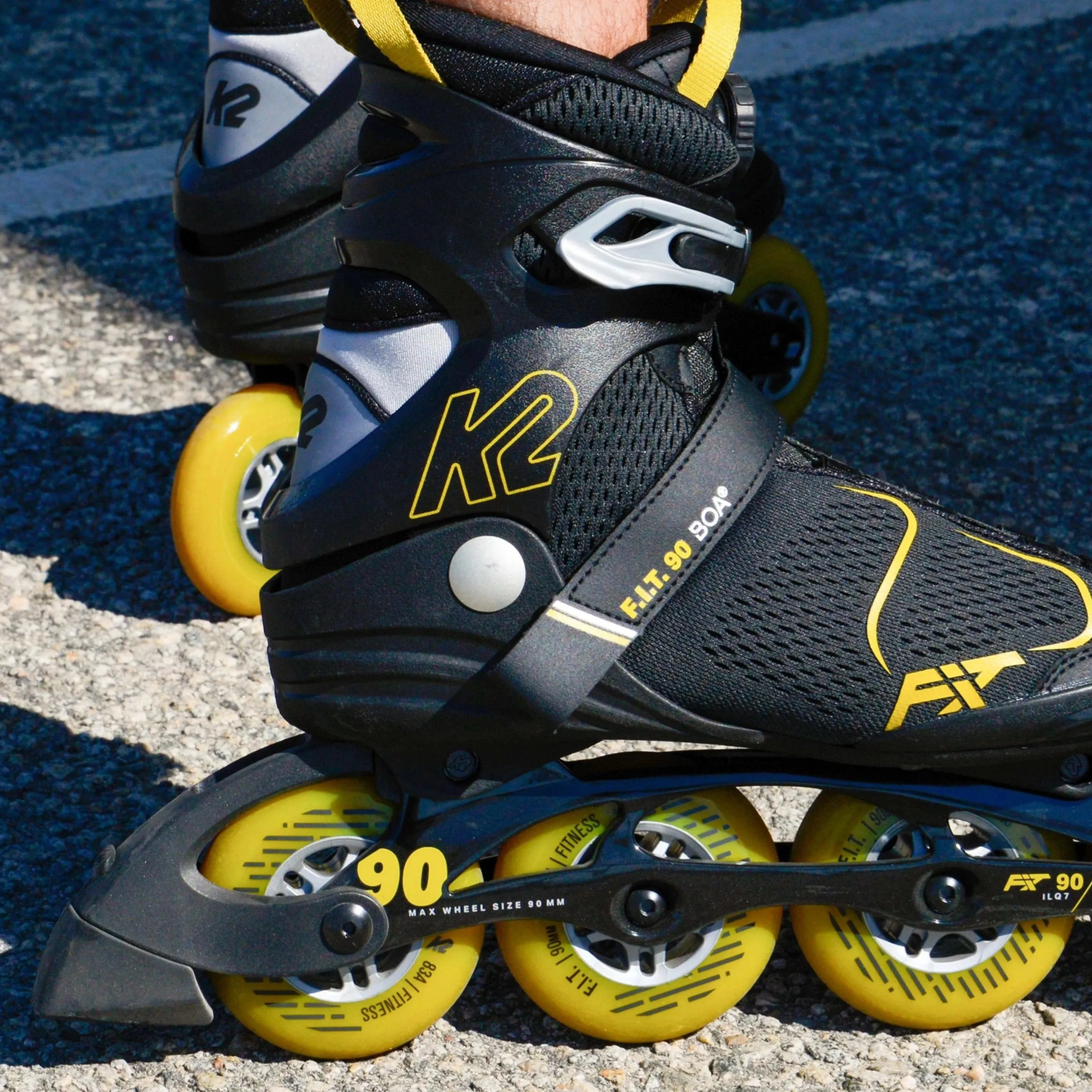 K2 F.I.T. 90 BOA - Grey/Mustard