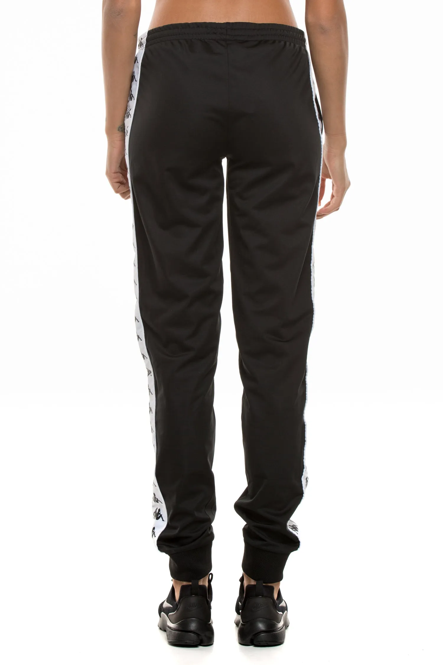 Kappa Women's 222 Wrastoria Pant Black/White