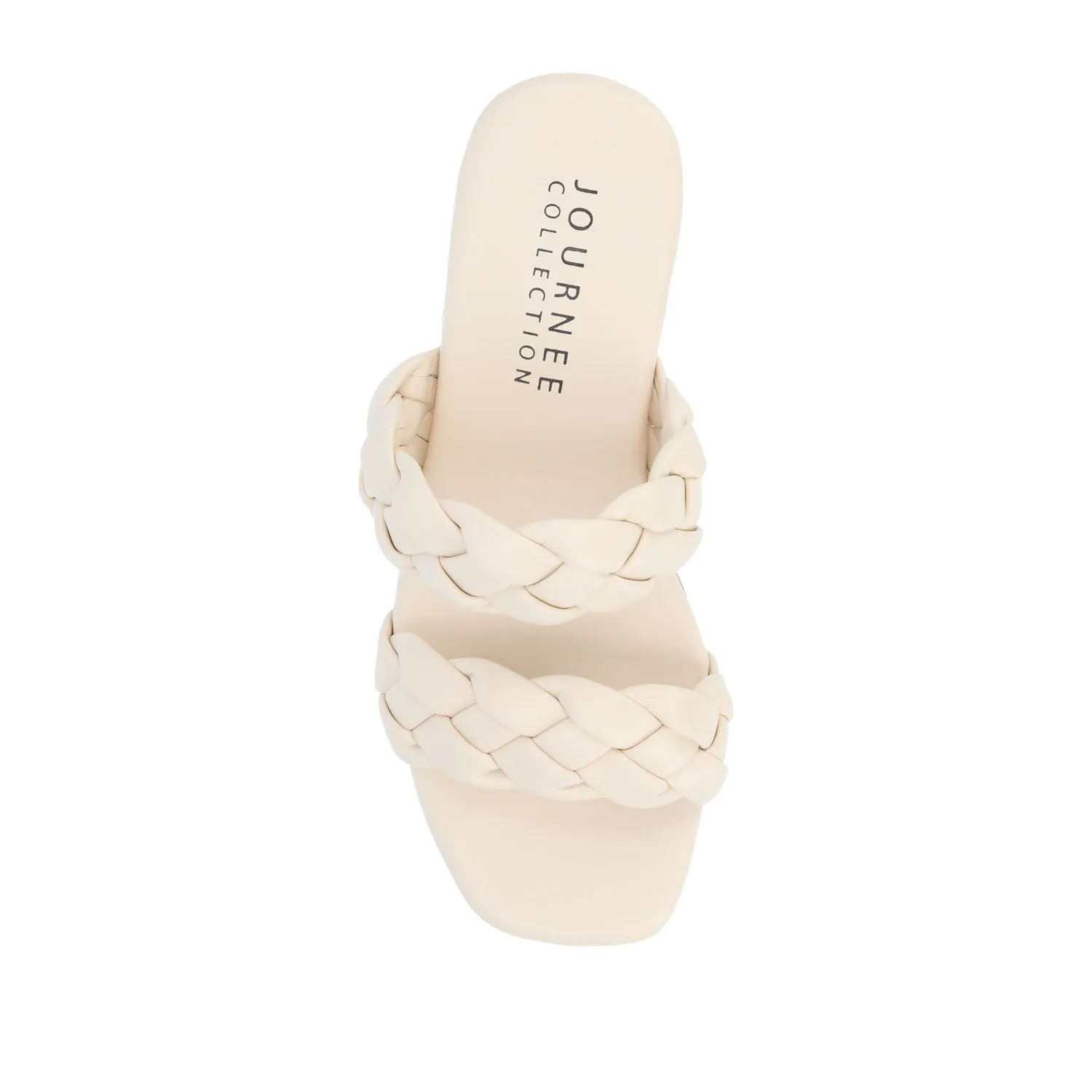 KYAA HEELED SANDALS IN FAUX LEATHER