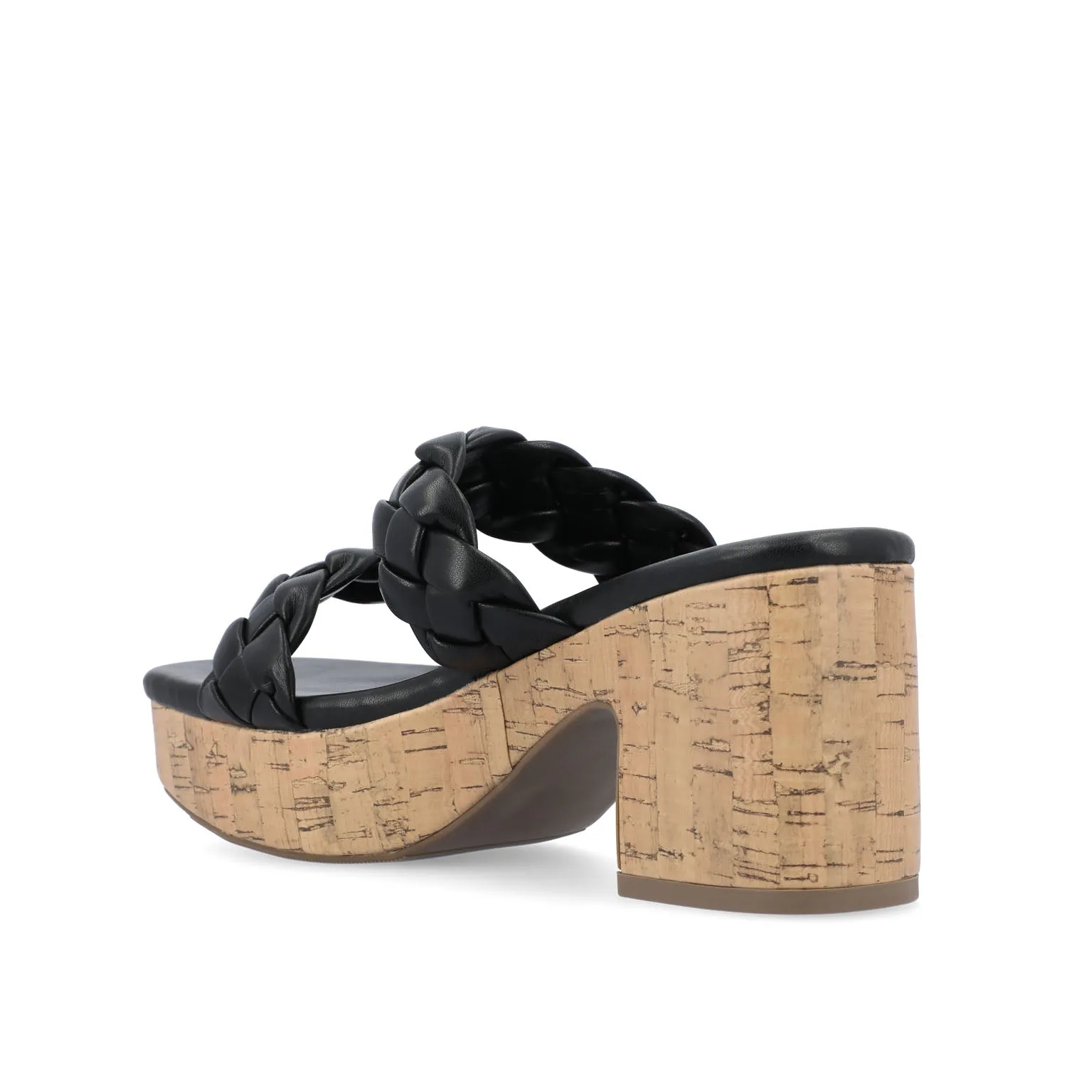KYAA HEELED SANDALS IN FAUX LEATHER