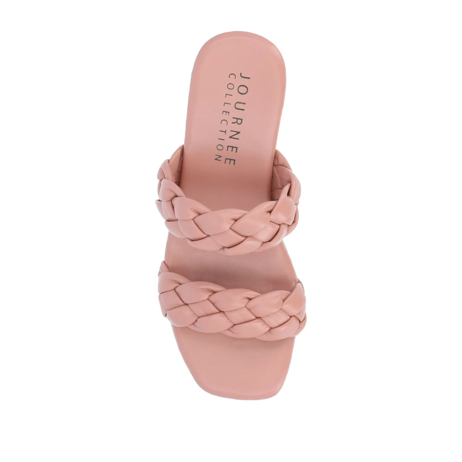 KYAA HEELED SANDALS IN FAUX LEATHER