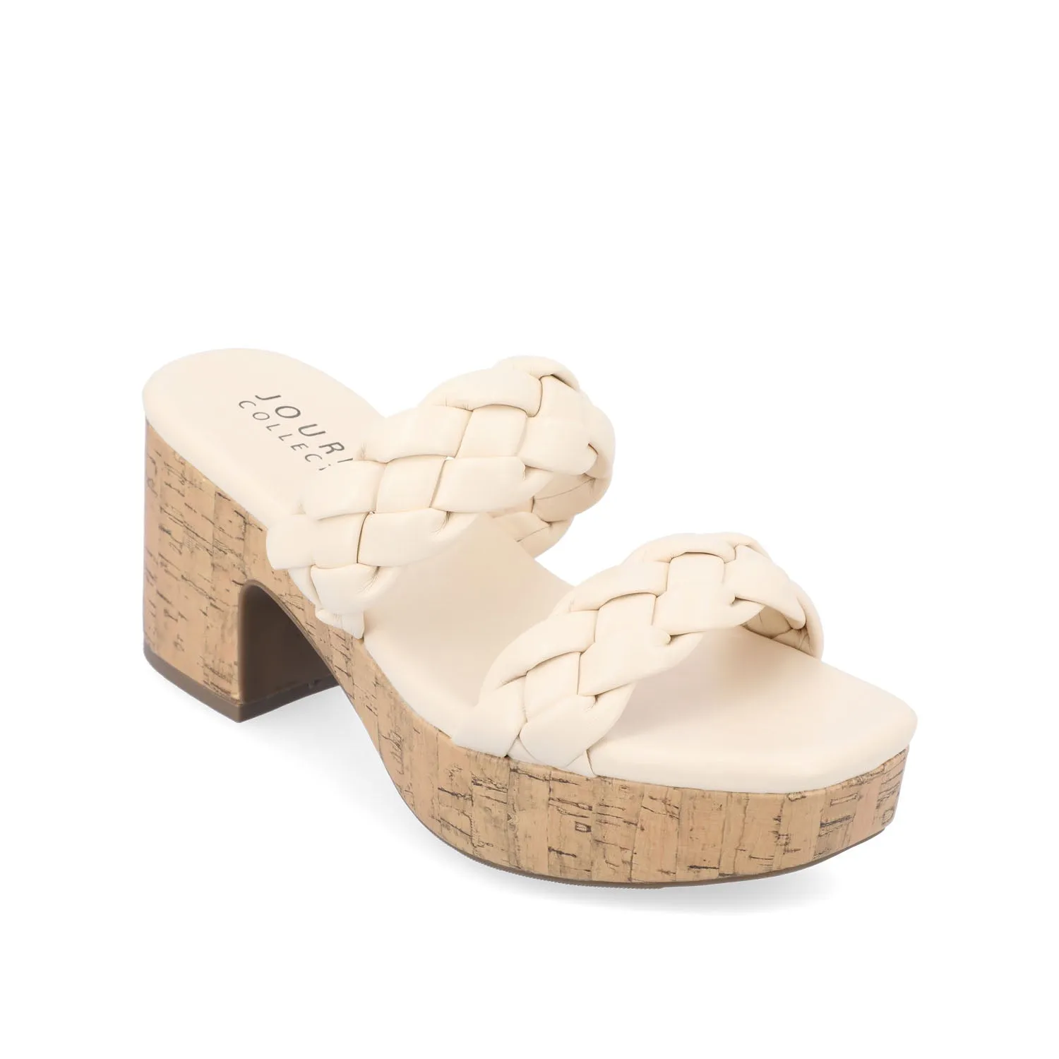 KYAA HEELED SANDALS IN FAUX LEATHER
