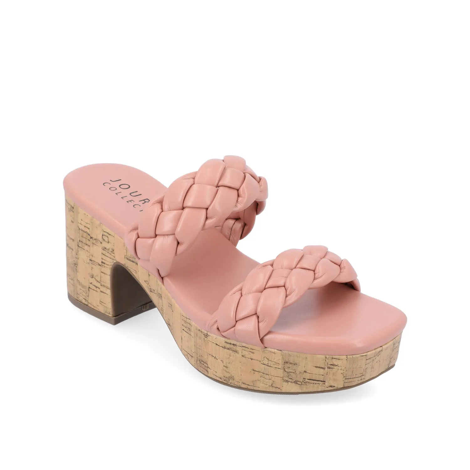 KYAA HEELED SANDALS IN FAUX LEATHER