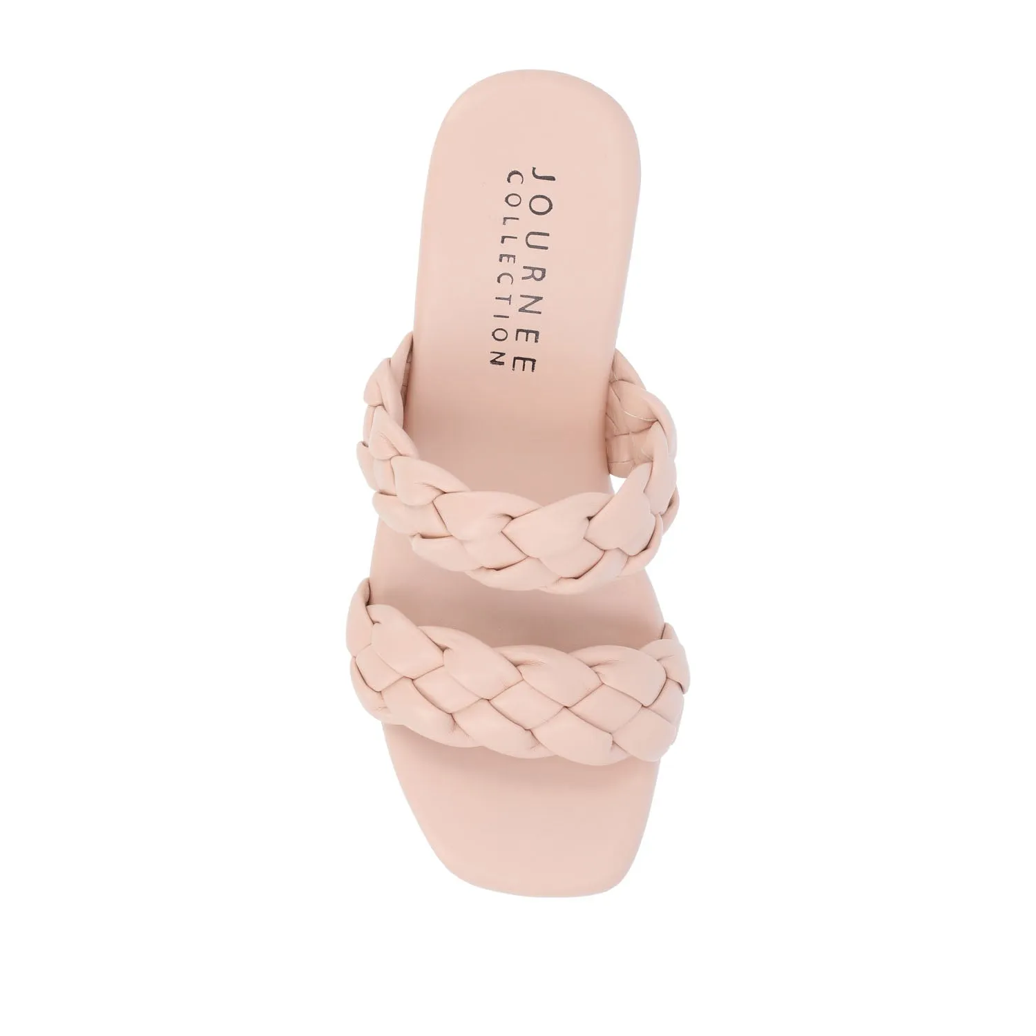 KYAA HEELED SANDALS IN FAUX LEATHER