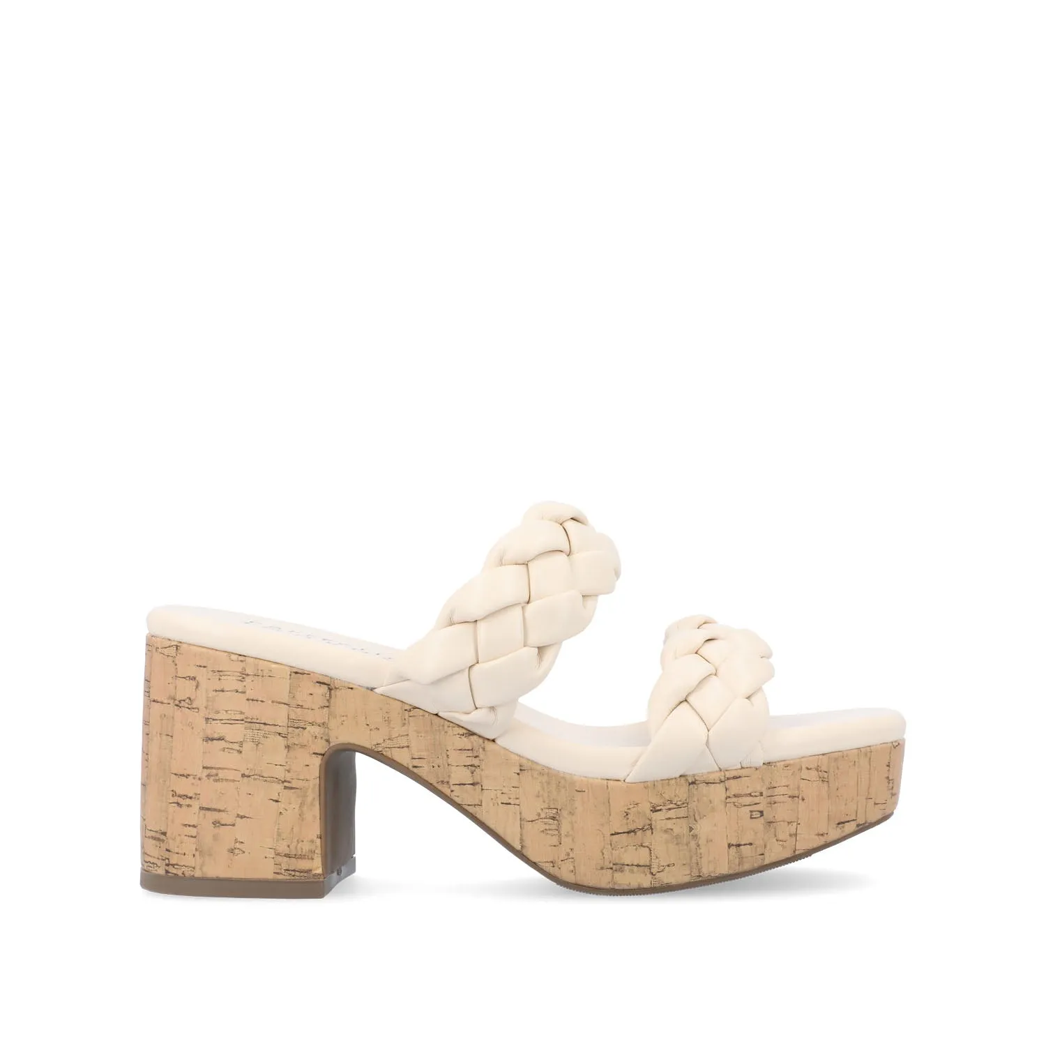 KYAA HEELED SANDALS IN FAUX LEATHER