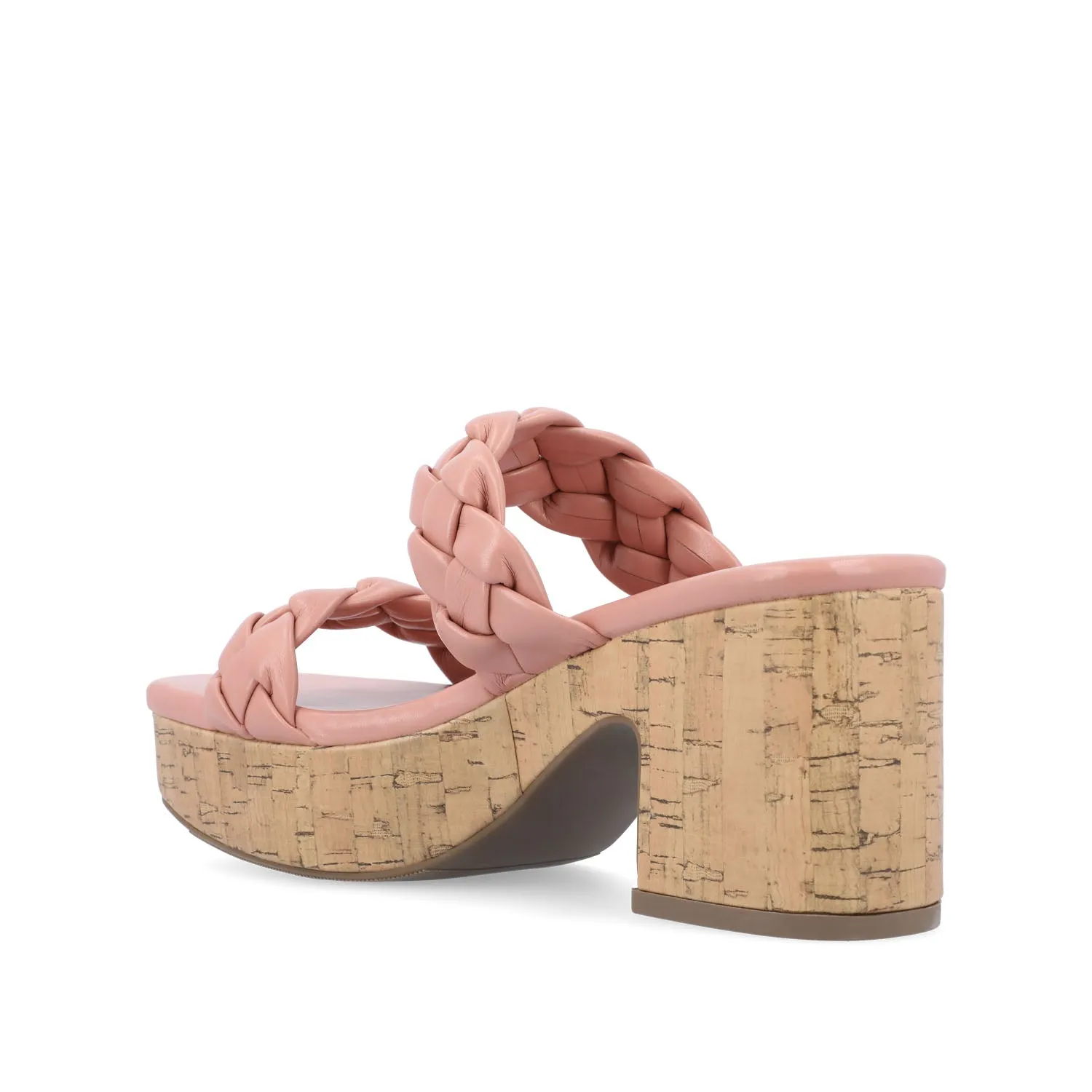 KYAA HEELED SANDALS IN FAUX LEATHER